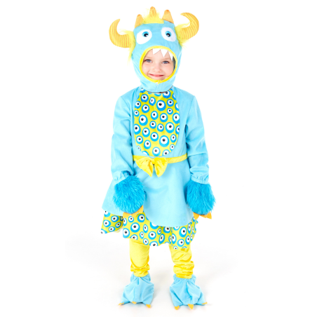Disfraz de Monstruito Azul bebe