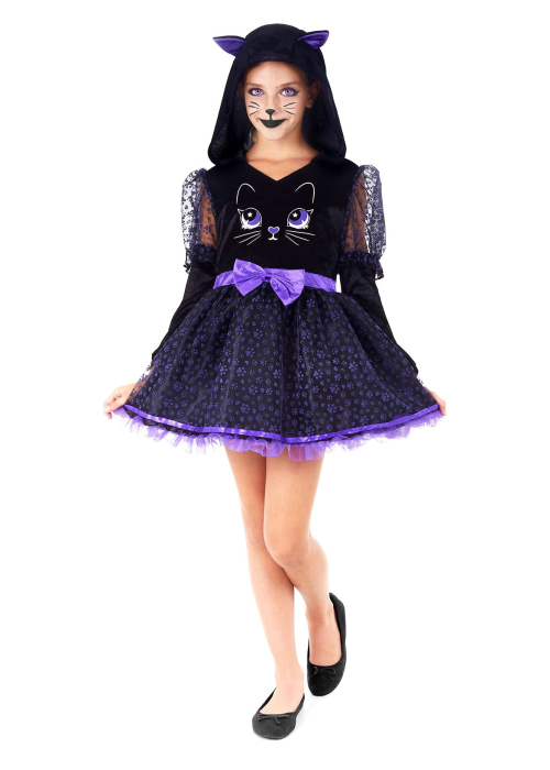 Disfraz de Gatita Vestido Infantil