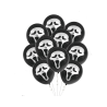 Globos Negro Scream 12unid - Globos