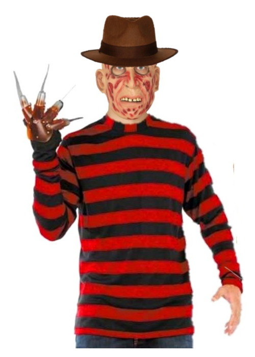 Disfraz de Freddy Asesino Pesadillas. - Disfraces de Asesino de Pesadillas Adulto