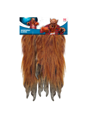 Guantes de Hombre Lobo con Pelo