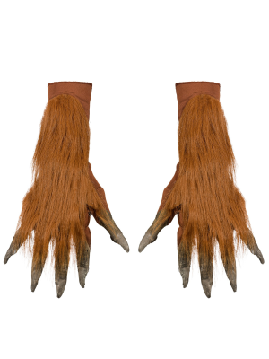 Guantes de Hombre Lobo con Pelo