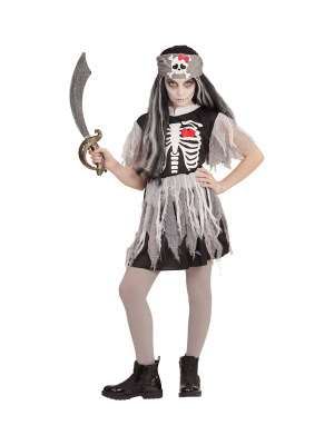 Disfraz de Pirata Fantasma Niña