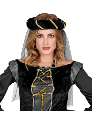 Tocado Medieval Negro