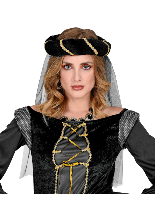 Tocado Medieval Burdeos
