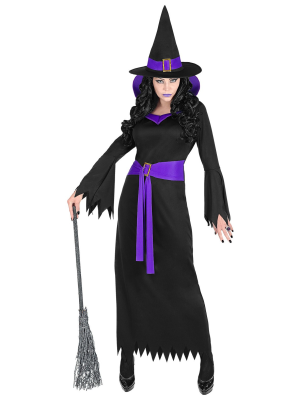Disfraz de Bruja Morada
