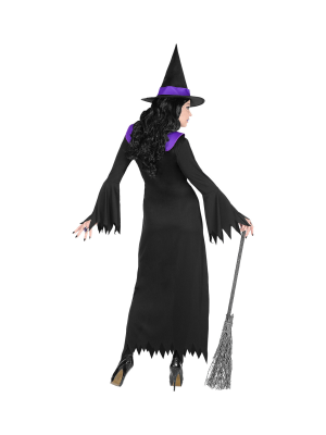 Disfraz de Bruja Morada
