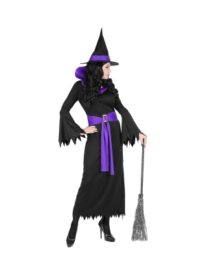 Disfraz de Bruja Morada