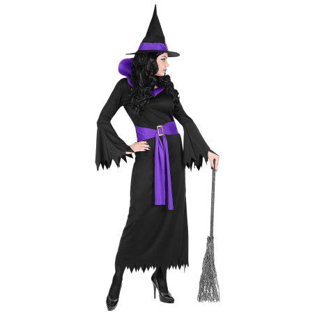 Disfraz de Bruja Morada