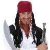 Peluca Pañuelo Pirata con Rastas