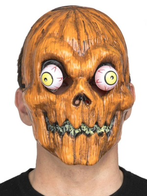 Mascara de Calabaza Ojos Saltones