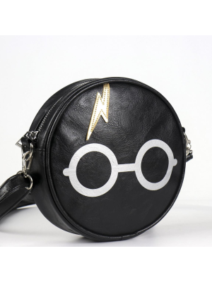 Bolso Redondo Harry Potter Gafas y Rayo