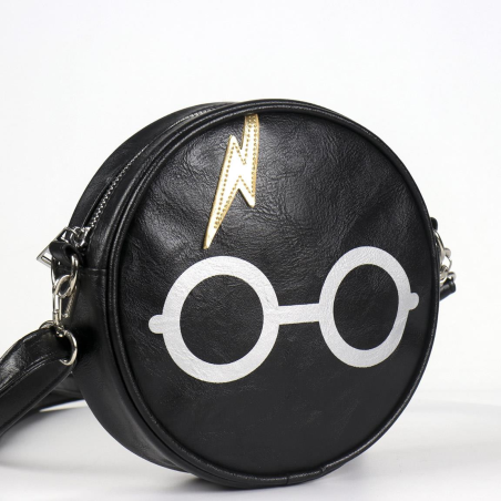 Bolso Redondo Harry Potter Gafas y Rayo
