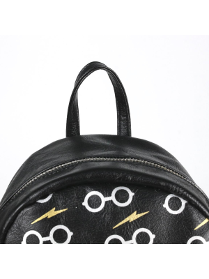 Mochila Harry Potter Gafas y Rayo Casual Polipiel