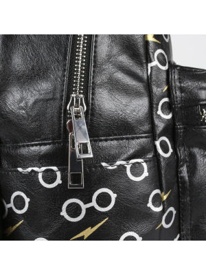 Mochila Harry Potter Gafas y Rayo Casual Polipiel