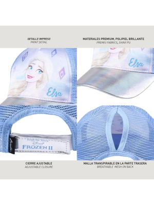 Gorra Visera Frozen II Elsa Coletero