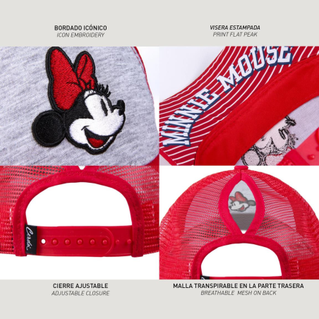 Gorra Visera Minnie Coletero