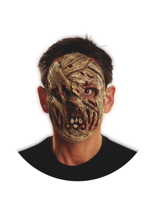 Mascara Momia Zombie - Mascaras y Antifaces