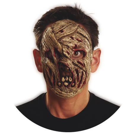 Mascara Momia Zombie - Mascaras y Antifaces