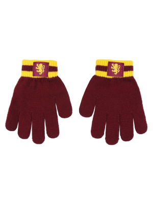Set de Guantes + Gorro + Bufanda para niño Gryffindor Harry Potter