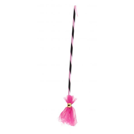 Escoba de tul Rosa