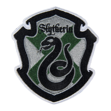 Parche Textil Bordado Slytherin Harry Potter