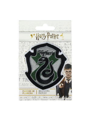 Parche Textil Bordado Slytherin Harry Potter