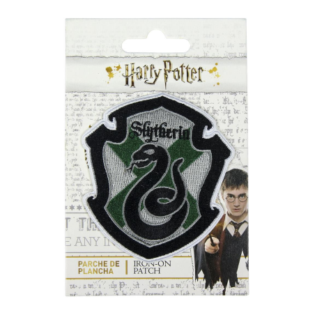 Parche Textil Bordado Slytherin Harry Potter