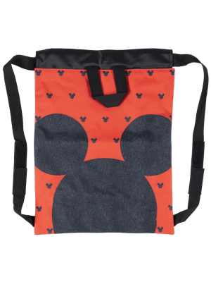 Mochila Saquito Escolar Mickey