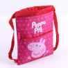Mochila Saquito Escolar Peppa Pig