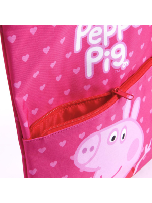 Mochila Saquito Escolar Peppa Pig