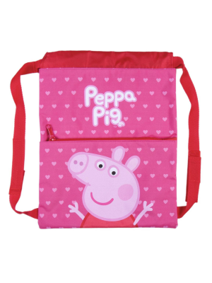 Mochila Saquito Escolar Peppa Pig
