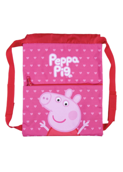 Mochila Saquito Escolar Peppa Pig