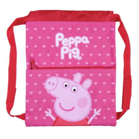 Mochila Saquito Escolar Peppa Pig