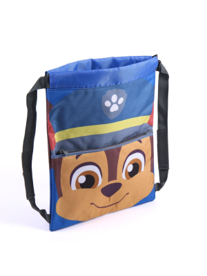 Mochila Saquito Escolar Chase Patrulla Canina PAW