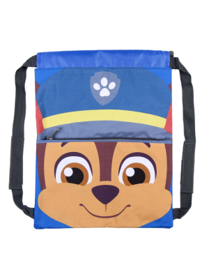Mochila Saquito Escolar Chase Patrulla Canina PAW