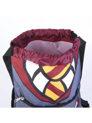 Mochila Saquito Escolar Harry Potter Gryffindor