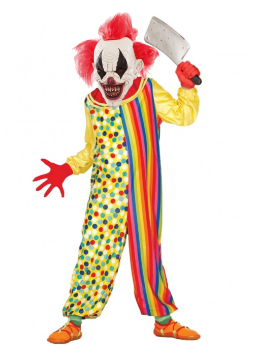 Disfraz de payaso Asesino infantil - Disfraces de Halloween Infantiles