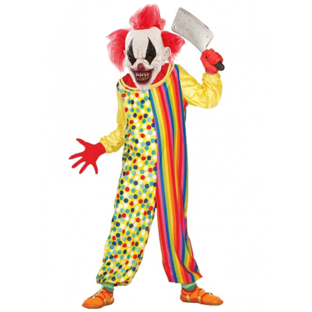 Disfraz de payaso Asesino infantil - Disfraces de Halloween Infantiles