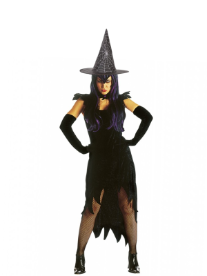 Disfraz de Bruja Negra Aracnida - Disfraces Halloween Mujer