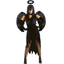 Comprar Disfraz de Angel Negro Mujer - Disfraces de Angeles y Demonios para Mujer