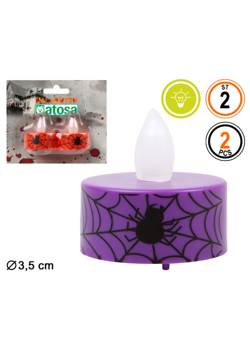 Vela Morada con Luz