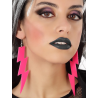 Pendientes Rayo Fucsias