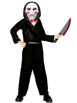 Disfraz De Marioneta Saw Infantil - Disfraces de Halloween Niño mas vendidos