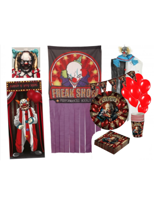 Decoracion Halloween Payasos Infantil