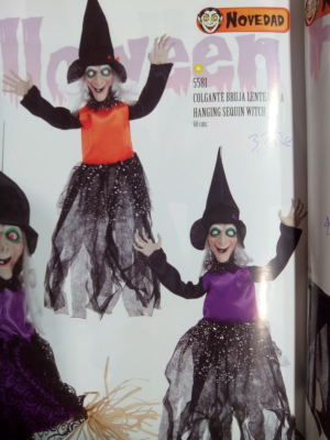 Comprar Muñeco Colgante Bruja - Muñecos