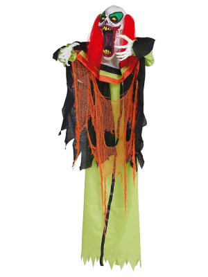 Muñeco Colgante Payaso Verde