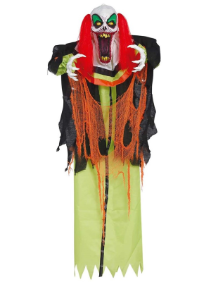 Muñeco Colgante Payaso Verde