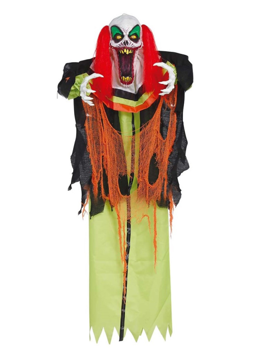 Muñeco Colgante Payaso Verde