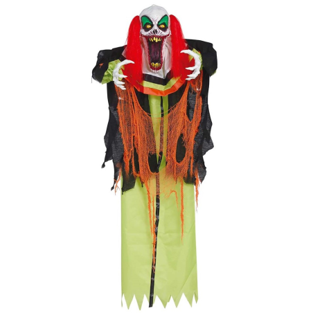 Muñeco Colgante Payaso Verde